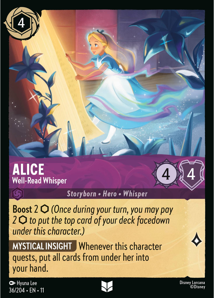 Alice - Well-Read Whisper (Foil)