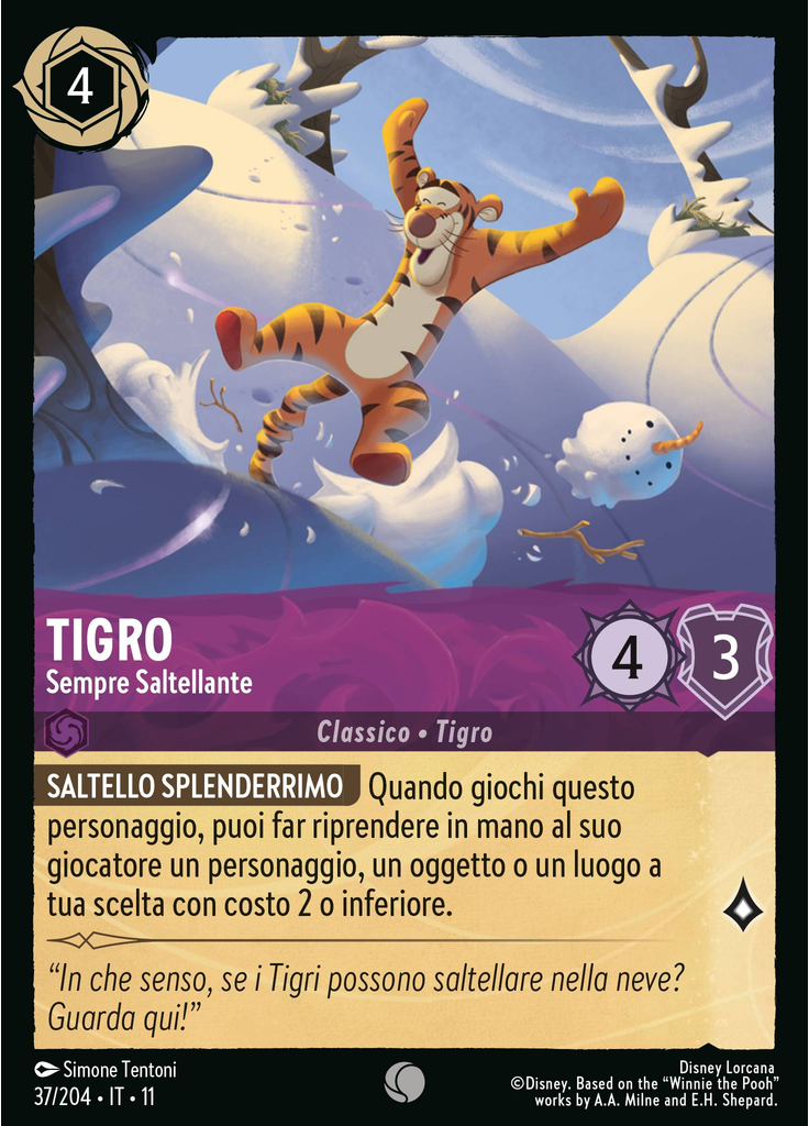 Tigger - Bouncing All the Way (Foil)