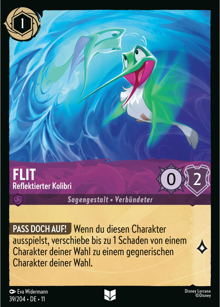Flit - Reflective Hummingbird (Foil)