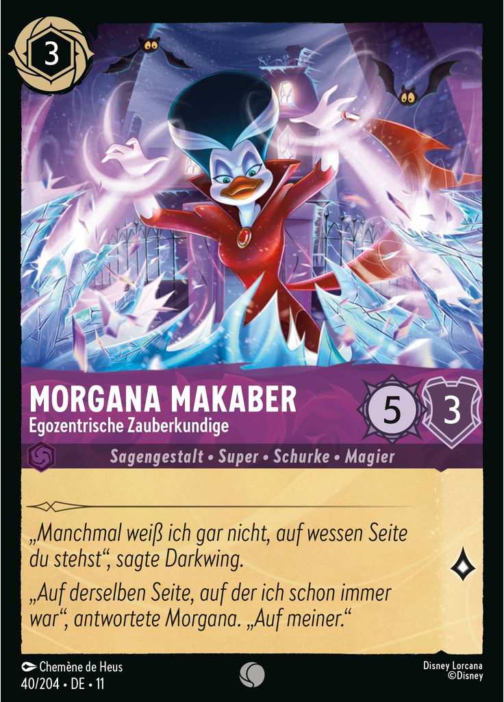 Morgana Macawber - Self-Centered Spellcaster