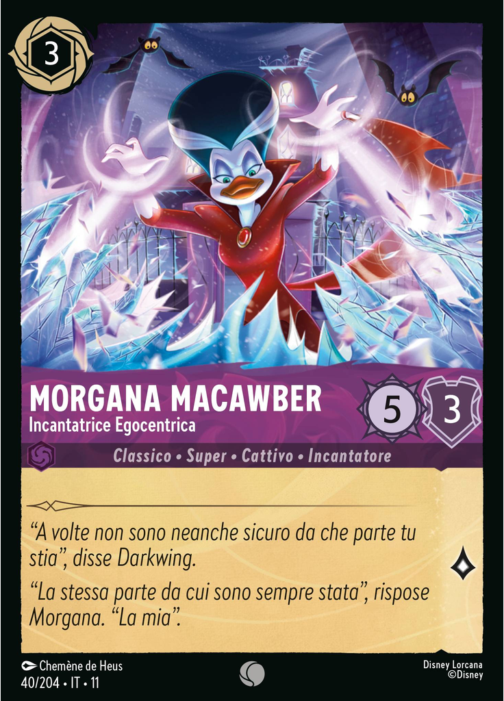 Morgana Macawber - Self-Centered Spellcaster