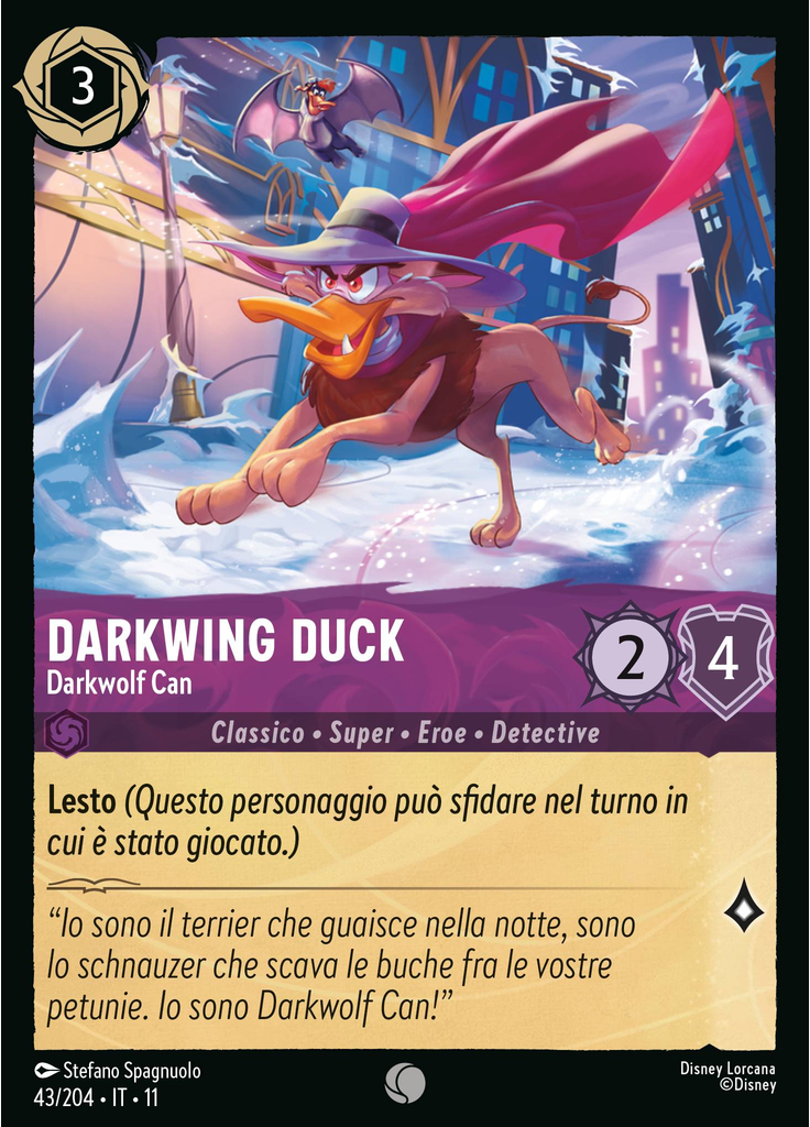 Darkwing Duck - Darkwolf Dog (Foil)