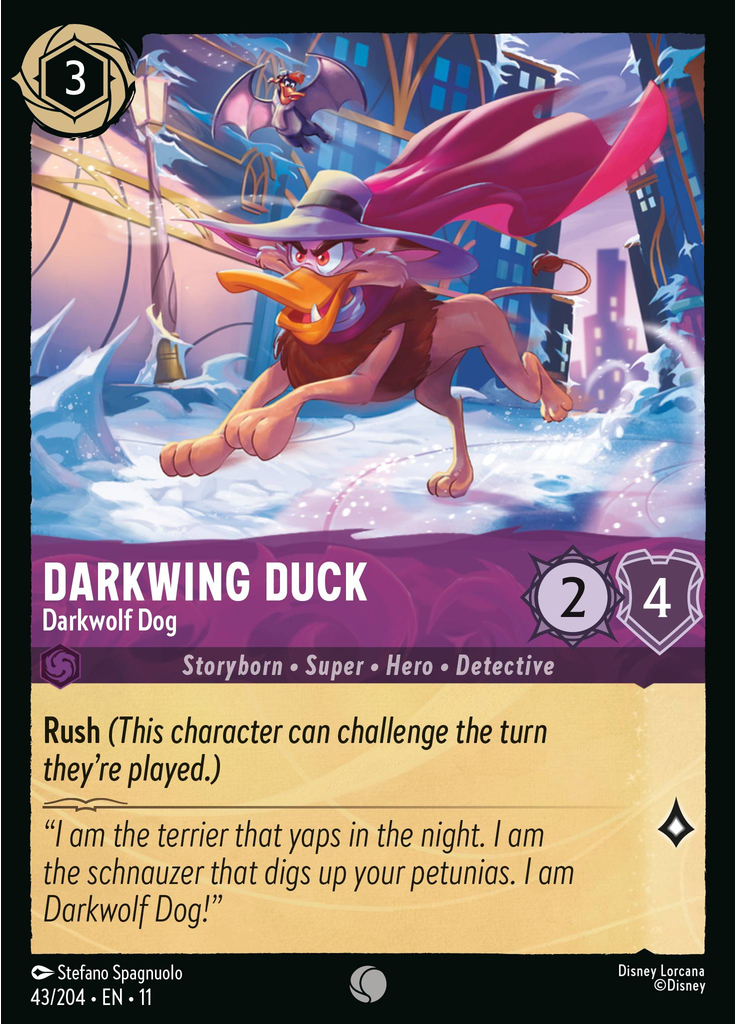 Darkwing Duck - Darkwolf Dog