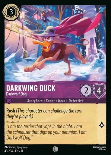 Darkwing Duck - Darkwolf Dog
