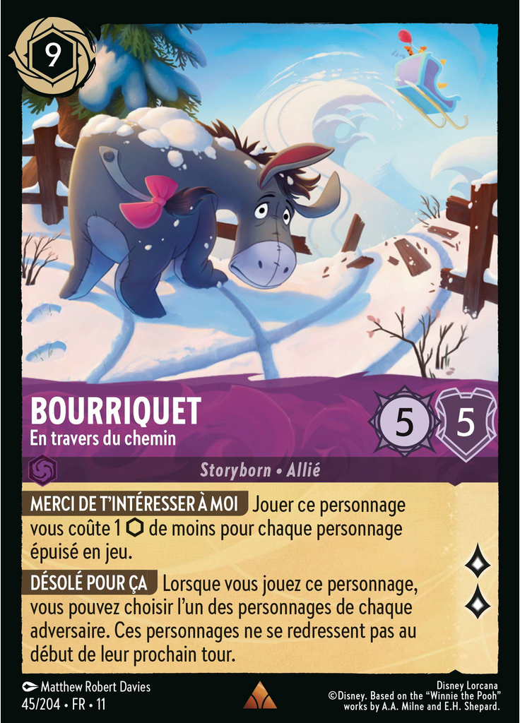 Eeyore - In the Way (Foil)