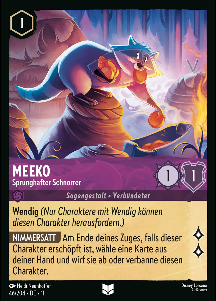 Meeko - Skittish Scrounger (Foil)