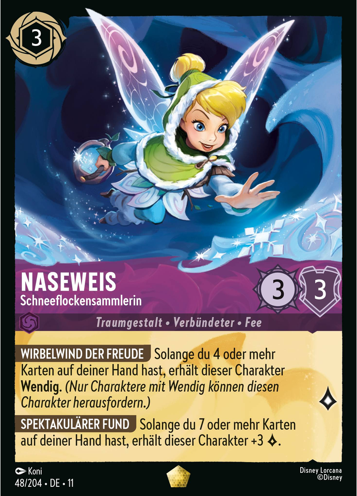 Tinker Bell - Snowflake Collector (Foil)