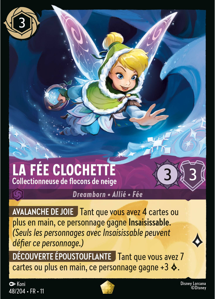 Tinker Bell - Snowflake Collector (Foil)