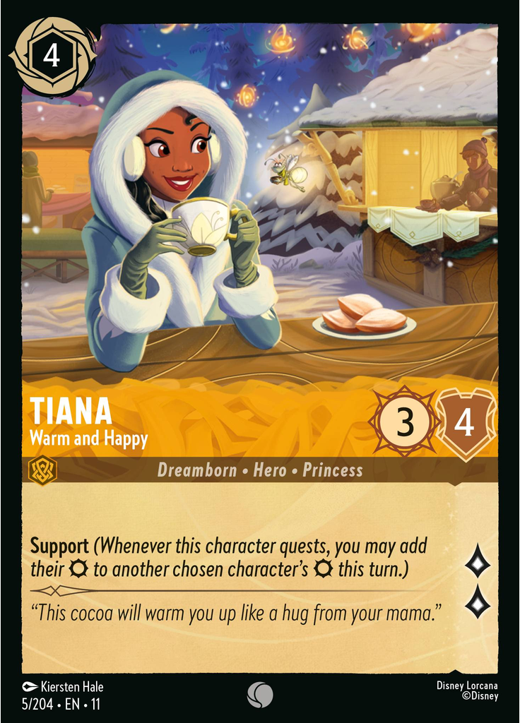 Tiana - Warm and Happy (Foil)