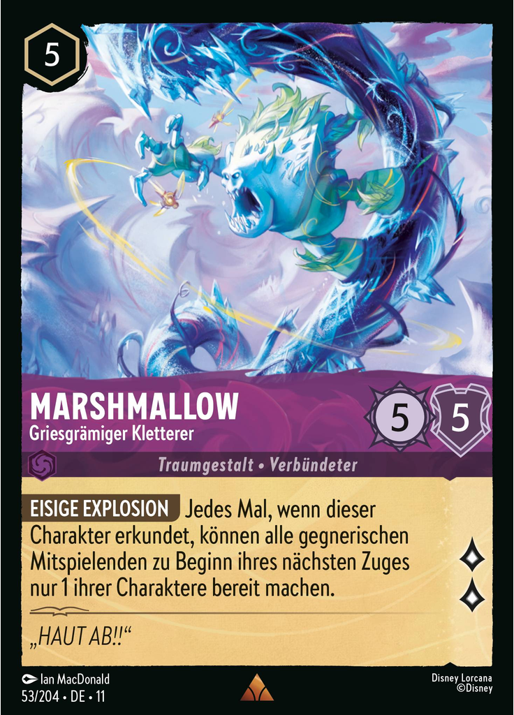 Marshmallow - Cranky Climber (Foil)