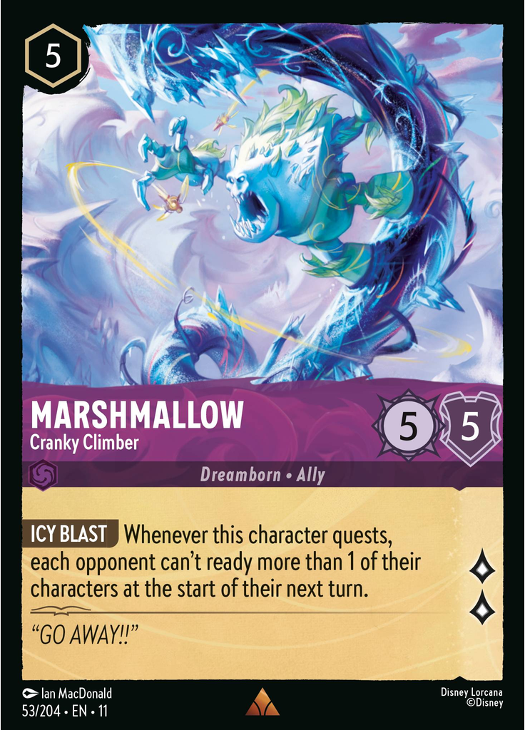 Marshmallow - Cranky Climber (Foil)