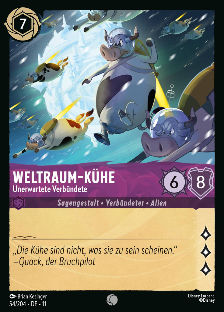 Space Cows - Unexpected Allies (Foil)