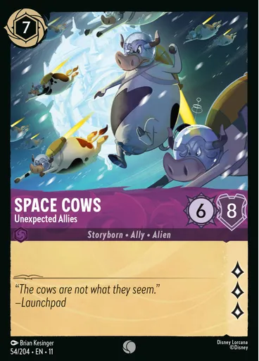 Space Cows - Unexpected Allies
