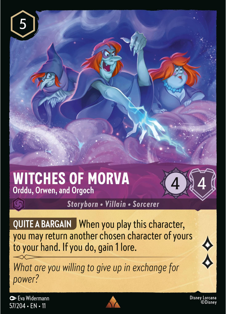 Witches of Morva - Orddu, Orwen, and Orgoch (Foil)