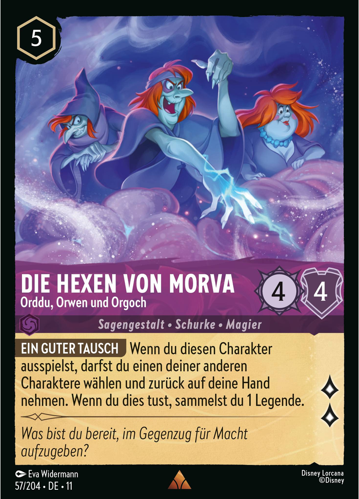 Witches of Morva - Orddu, Orwen, and Orgoch