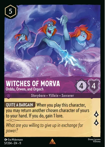 Witches of Morva - Orddu, Orwen, and Orgoch