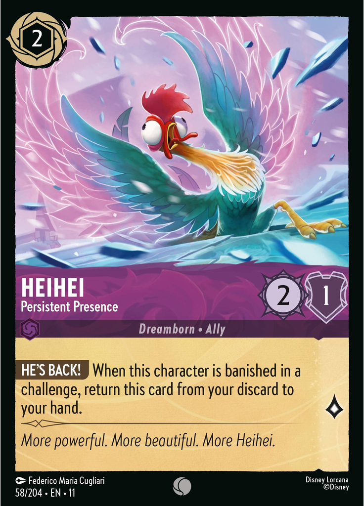 Heihei - Persistent Presence
