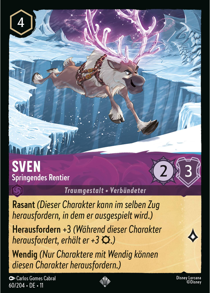 Sven - Leaping Reindeer (Foil)