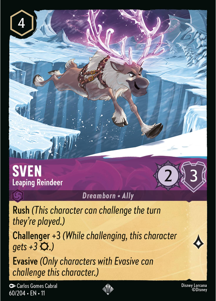 Sven - Leaping Reindeer (Foil)
