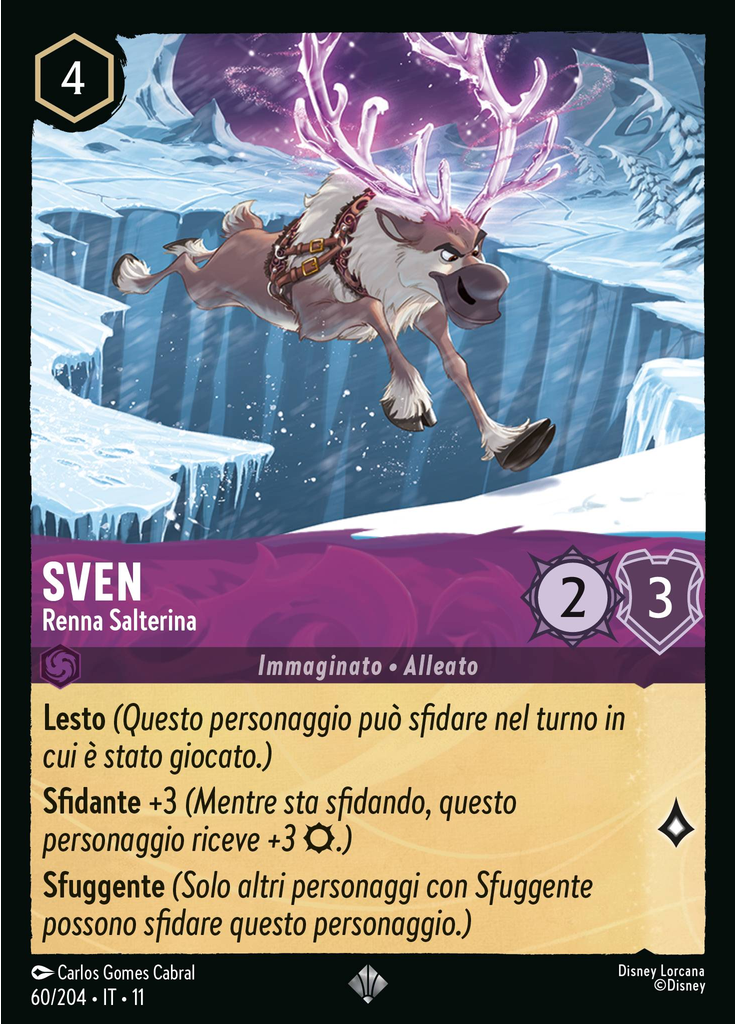 Sven - Leaping Reindeer (Foil)