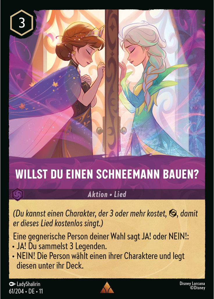 Do You Want to Build A Snowman? (Foil)