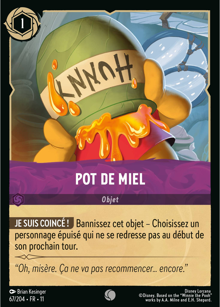 Pot of Honey (Foil)