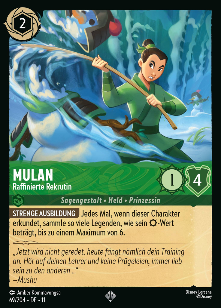 Mulan - Resourceful Recruit (Foil)