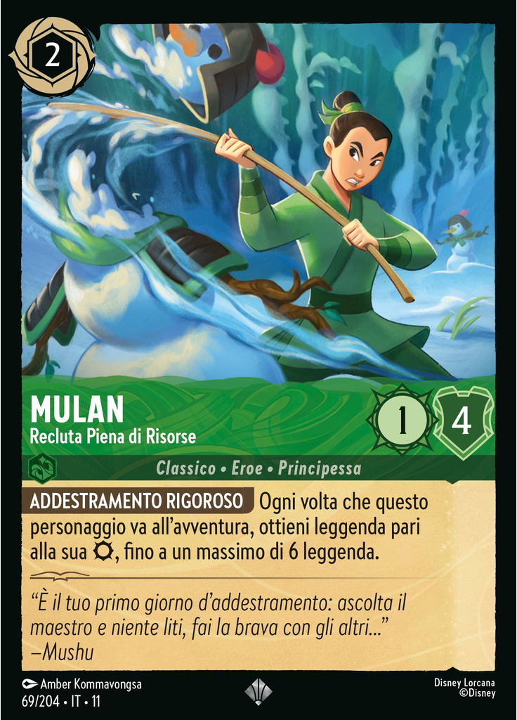 Mulan - Resourceful Recruit (Foil)