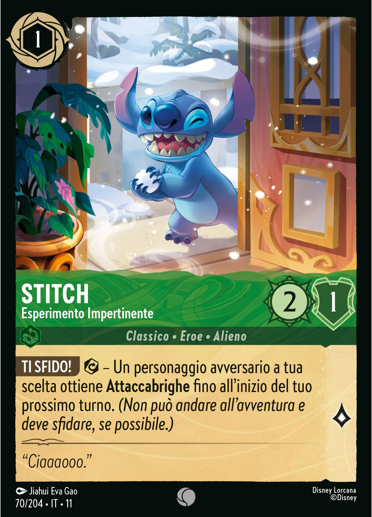 Stitch - Naughty Experiment (Foil)