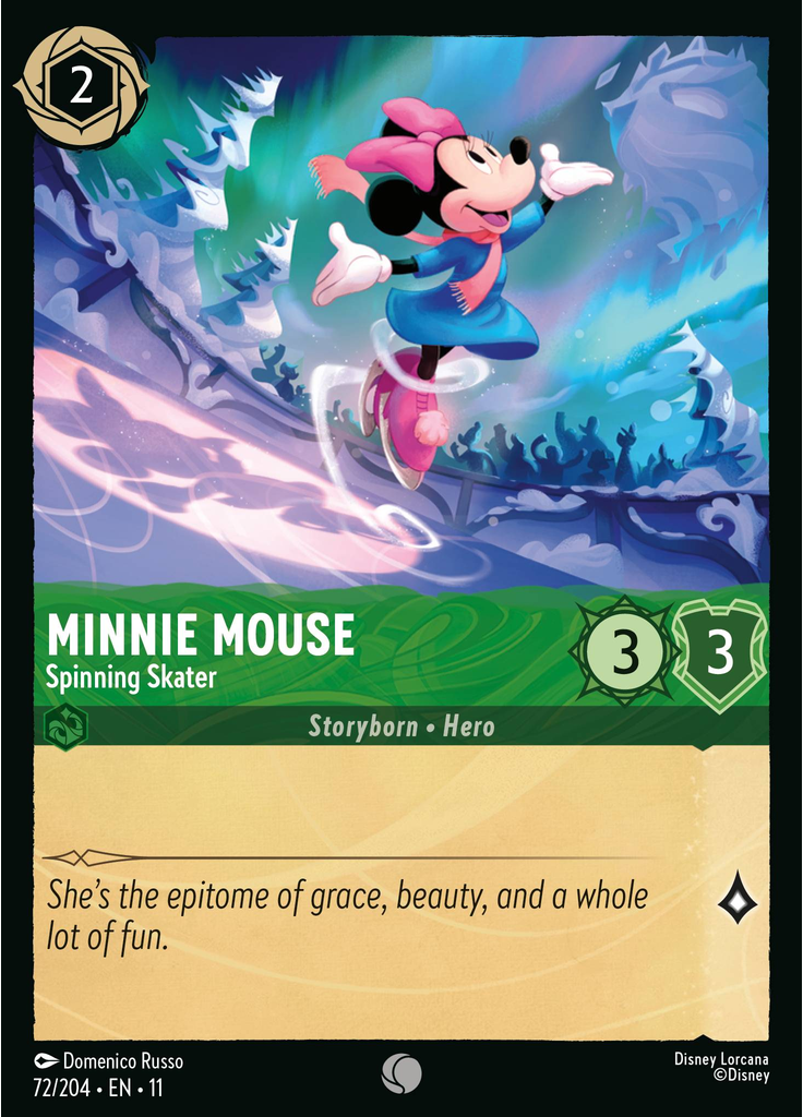 Minnie Mouse - Spinning Skater (Foil)