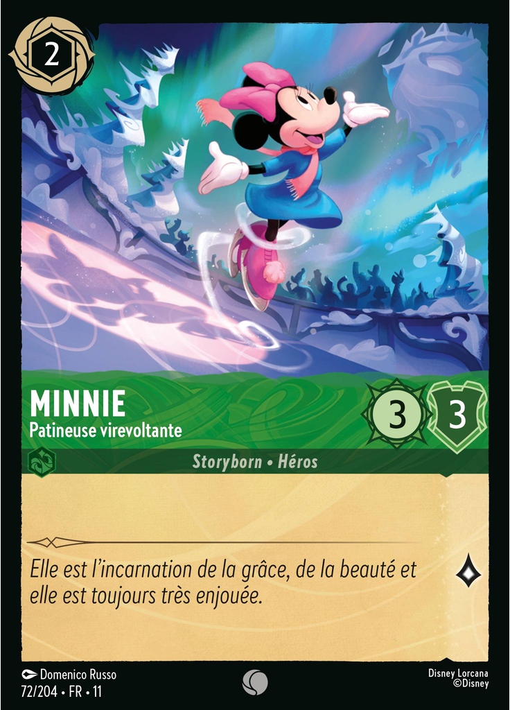 Minnie Mouse - Spinning Skater (Foil)