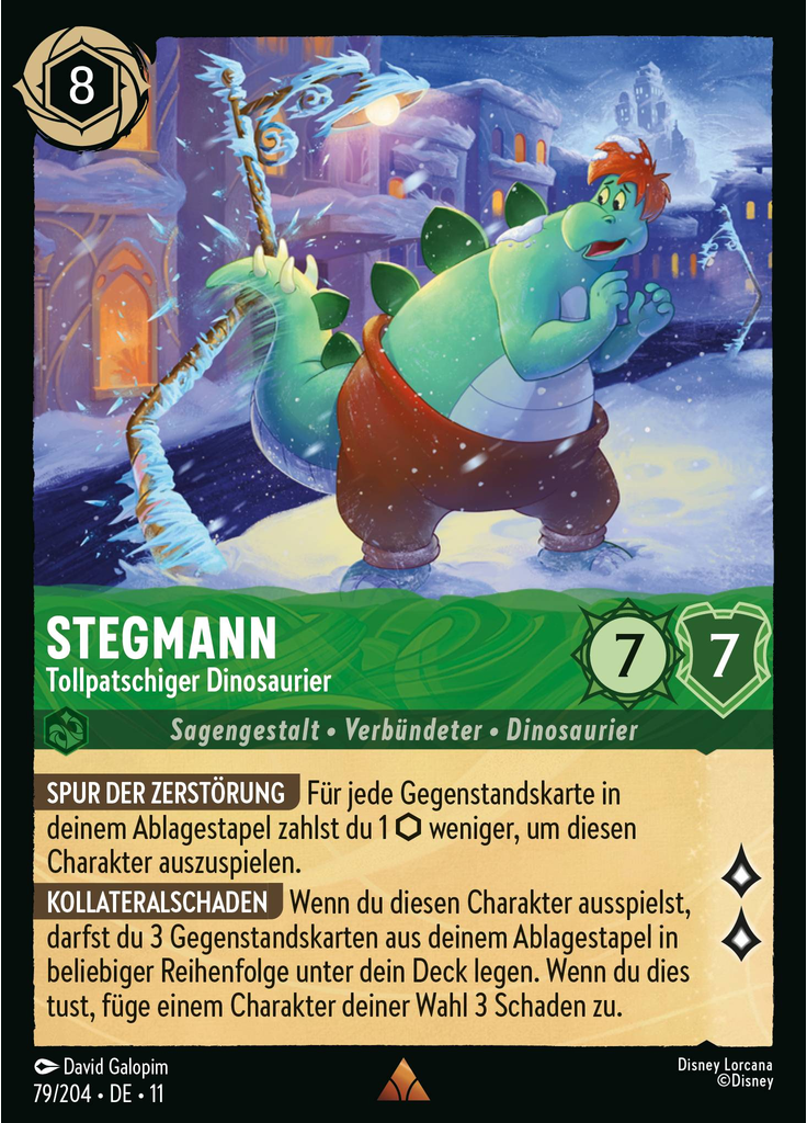 Stegmutt - Clumsy Dinosaur