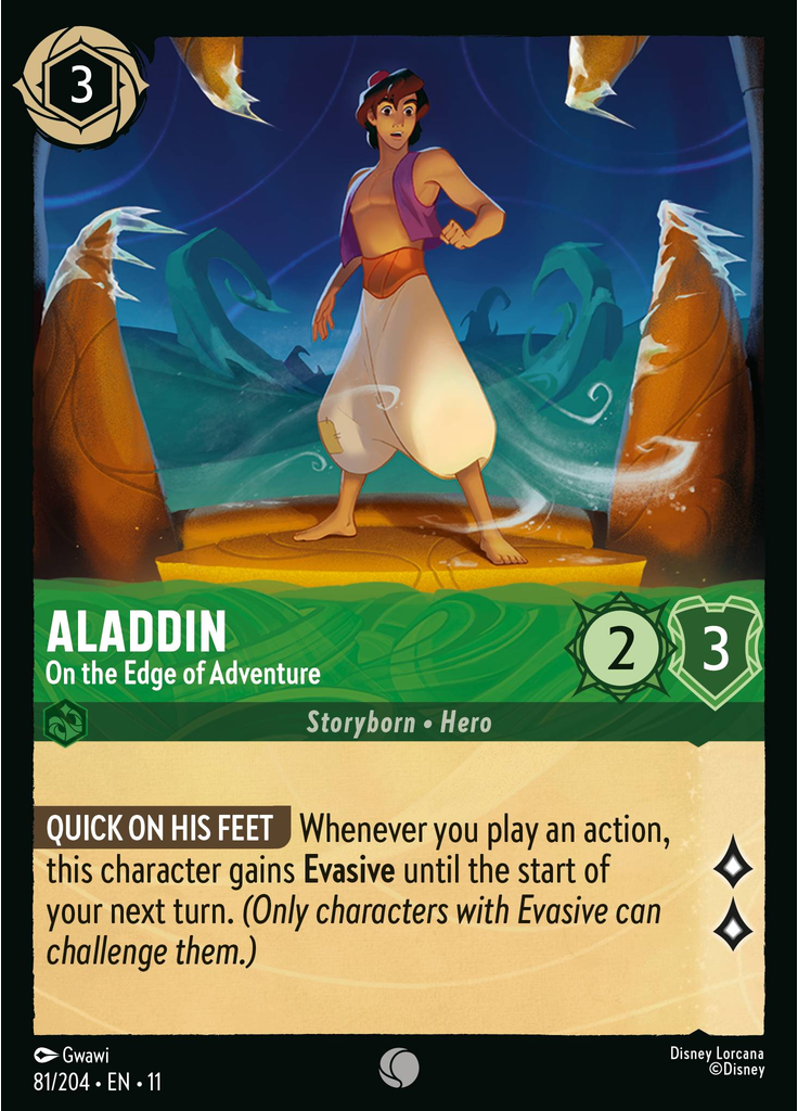 Aladdin - On the Edge of Adventure (Foil)