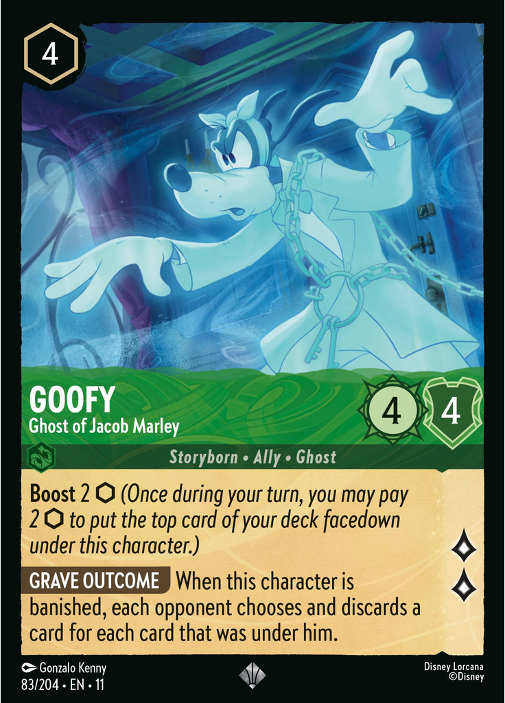 Goofy - Ghost of Jacob Marley (Foil)