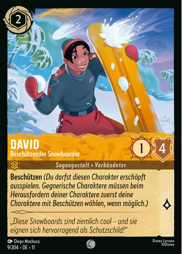 David - Protective Snowboarder