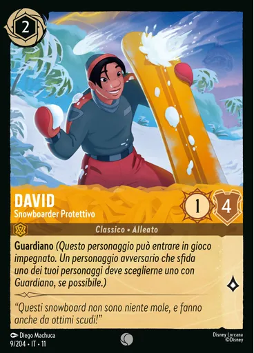 David - Protective Snowboarder