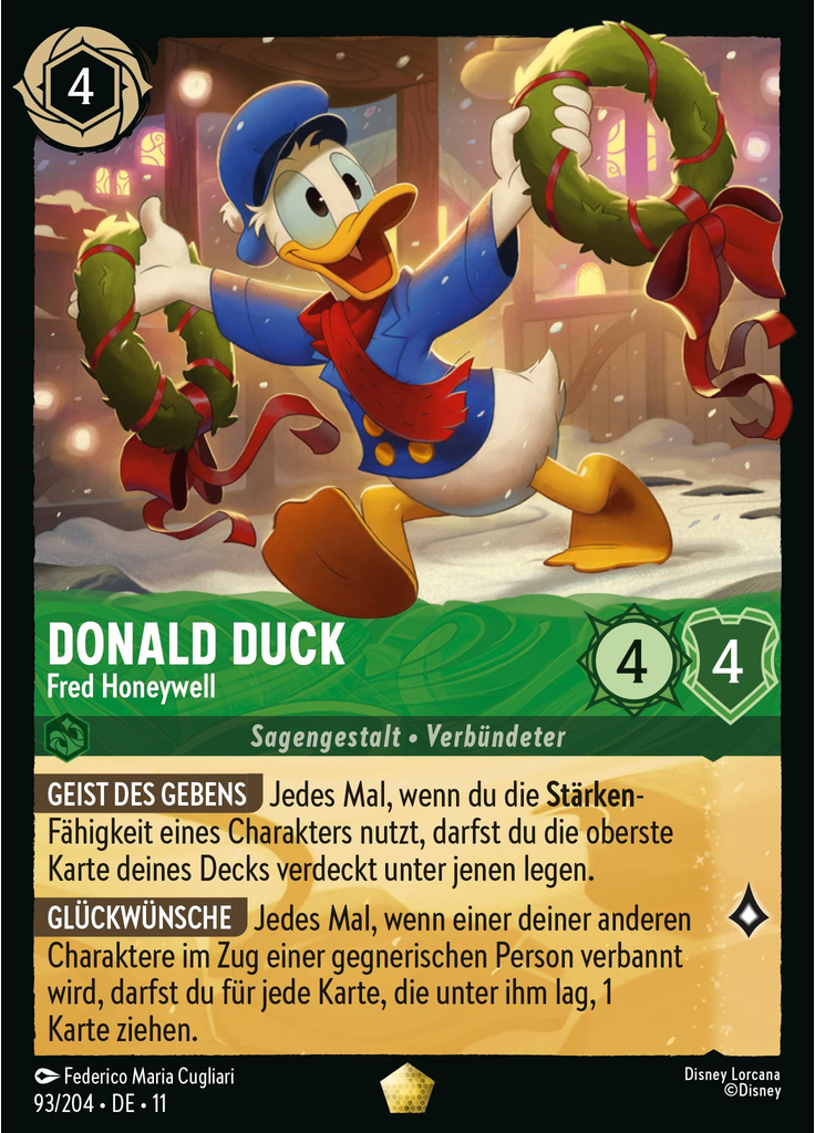 Donald Duck - Fred Honeywell
