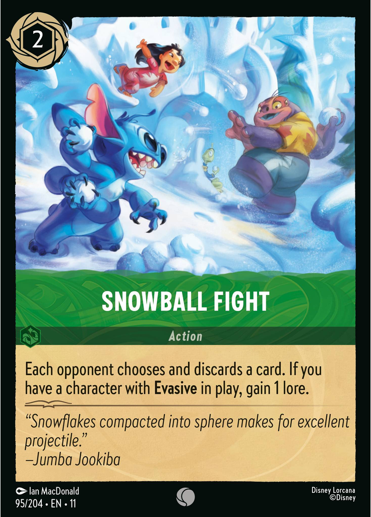 Snowball Fight (Foil)