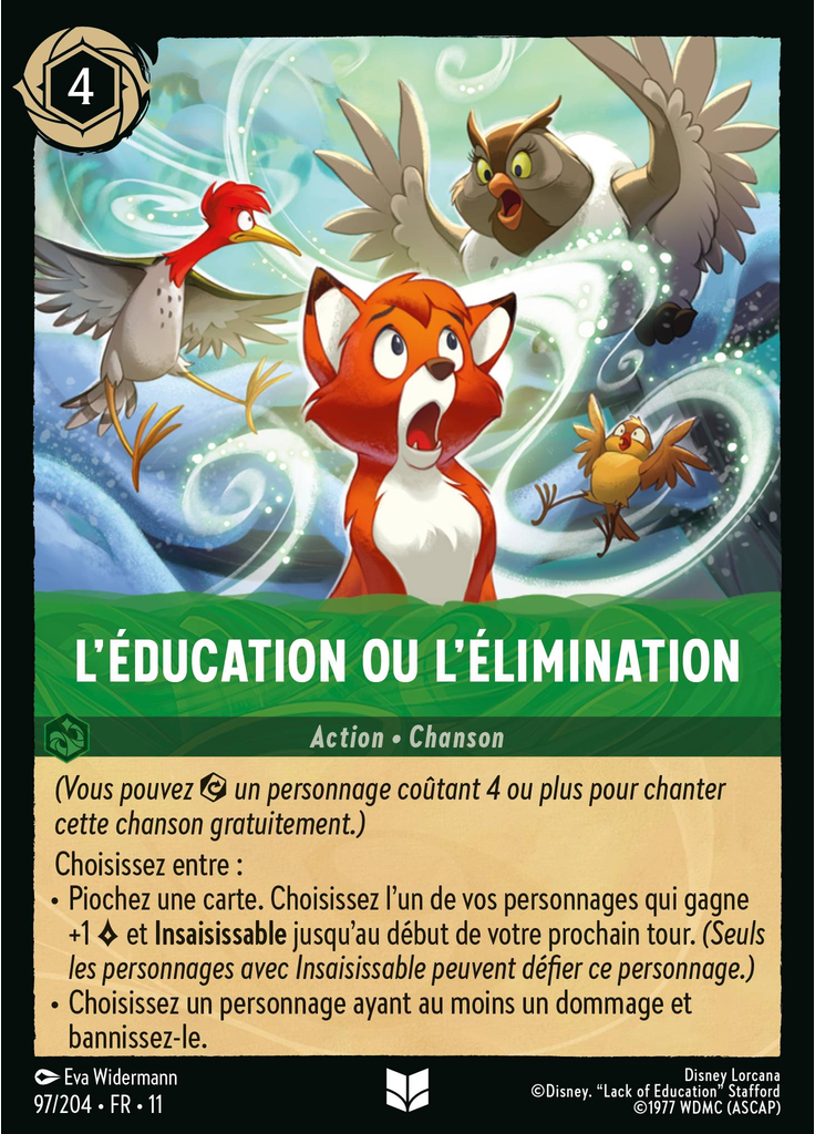 Education or Elimination (Foil)
