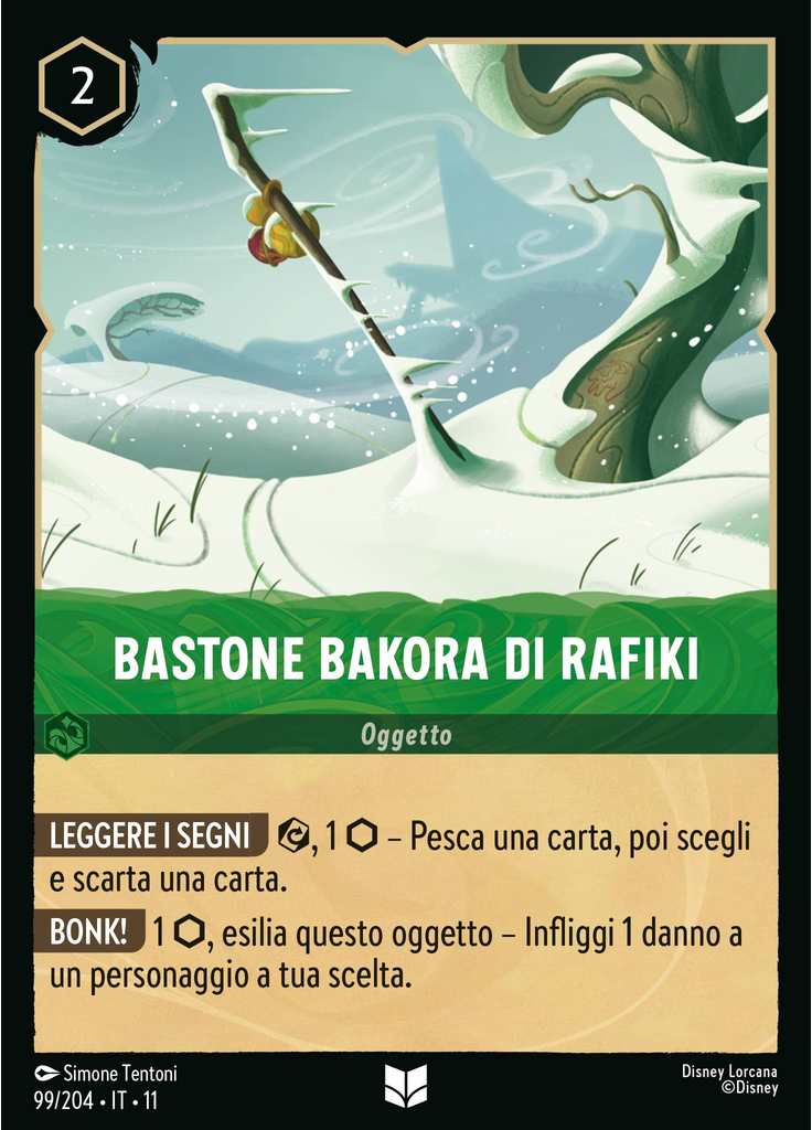 Rafiki's Bakora Staff (Foil)