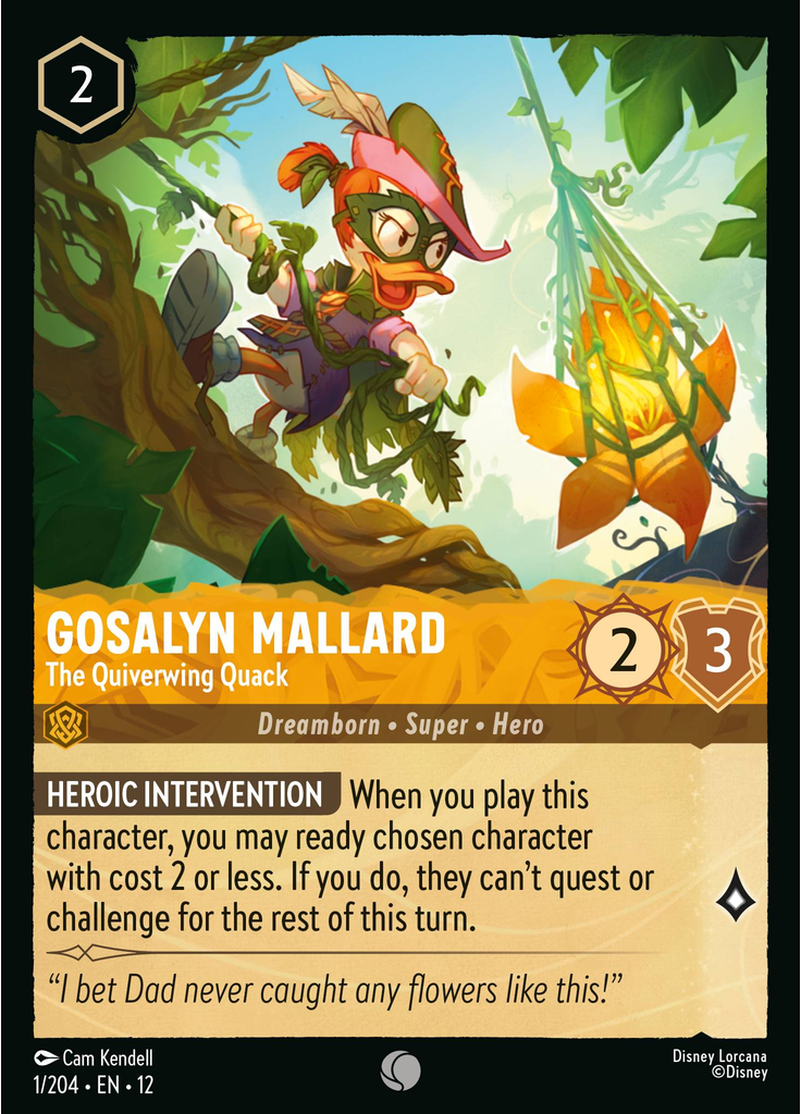 Gosalyn Mallard - The Quiverwing Quack (Foil)