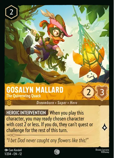 Gosalyn Mallard - The Quiverwing Quack