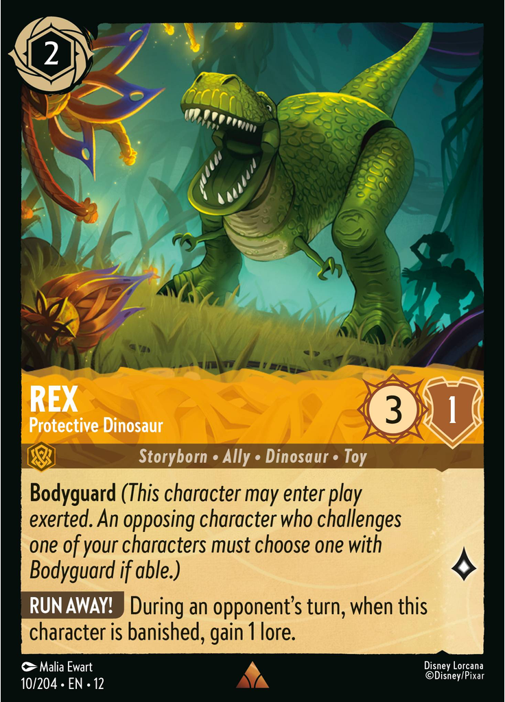 Rex - Protective Dinosaur (Foil)