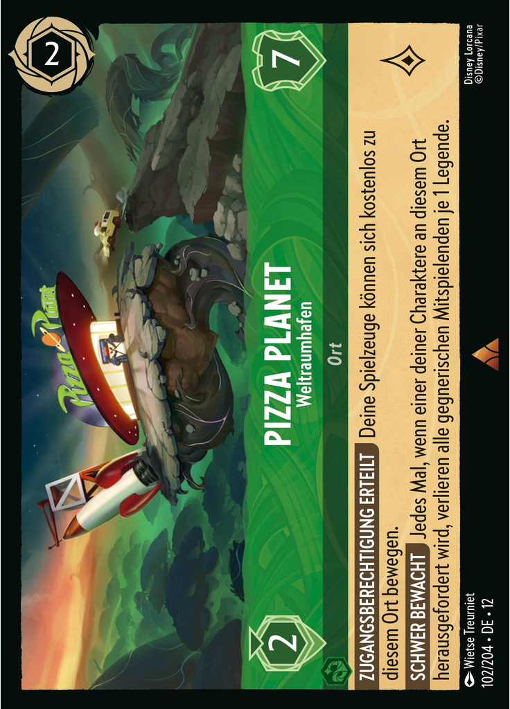 Pizza Planet - Spaceport (Foil)