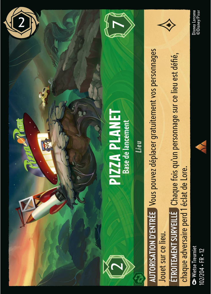 Pizza Planet - Spaceport (Foil)