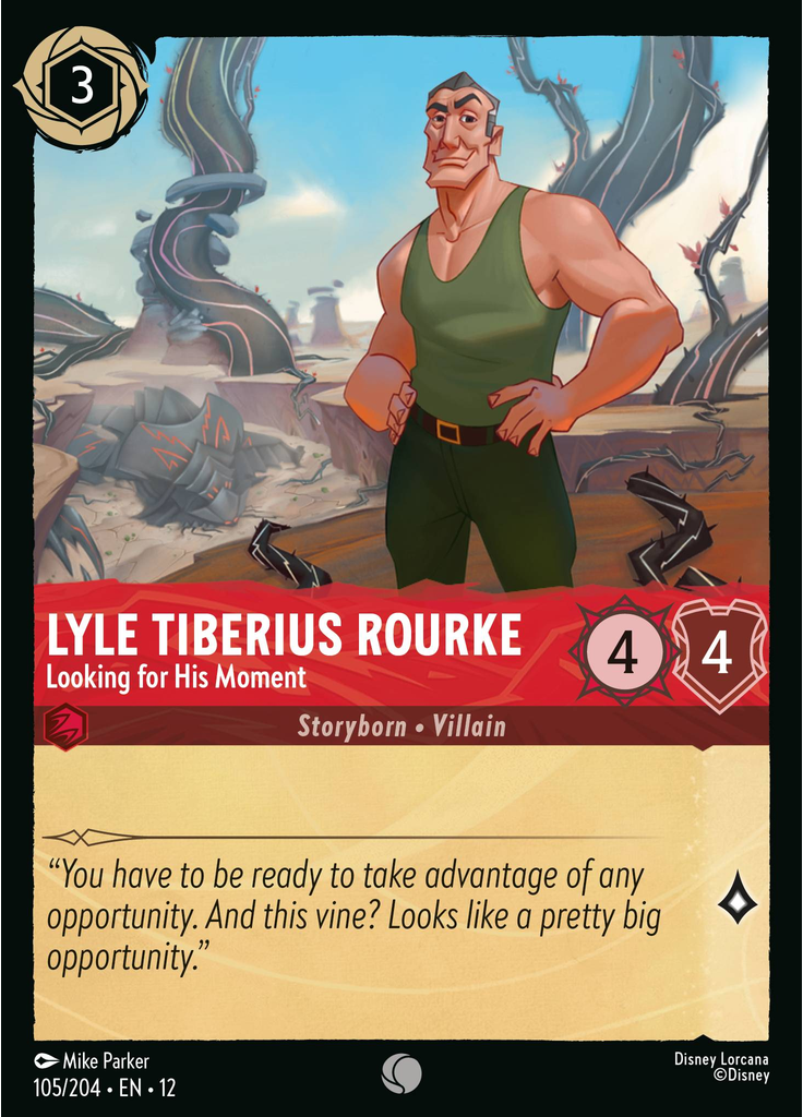 Lyle Tiberius Rourke - Looking for His Moment (Foil)