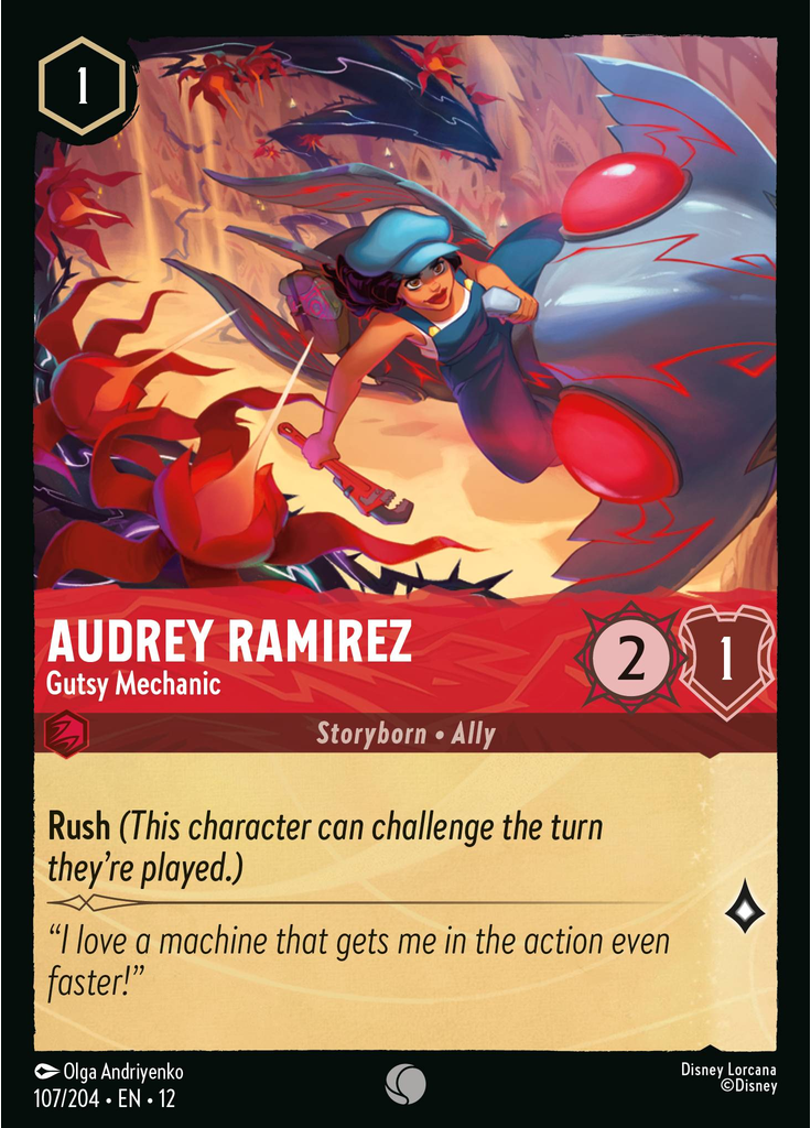 Audrey Ramirez - Gutsy Mechanic (Foil)