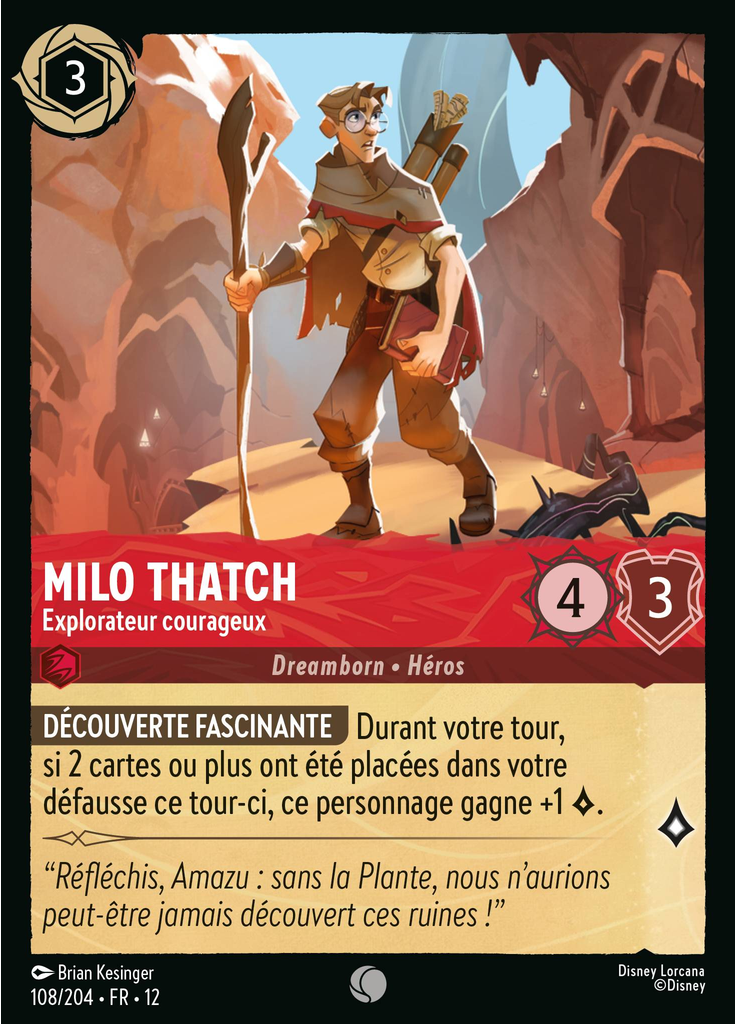 Milo Thatch - Courageous Explorer