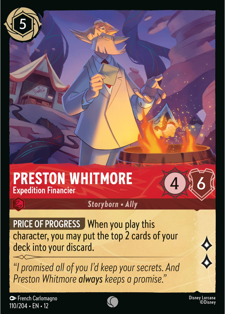 Preston Whitmore - Expedition Financier (Foil)