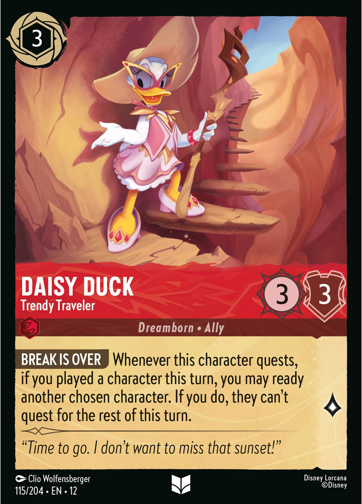 Daisy Duck - Trendy Traveler (Foil)